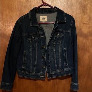 Old Navy Dark Blue Jean Jacket